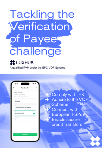 vop white paper verification of payee