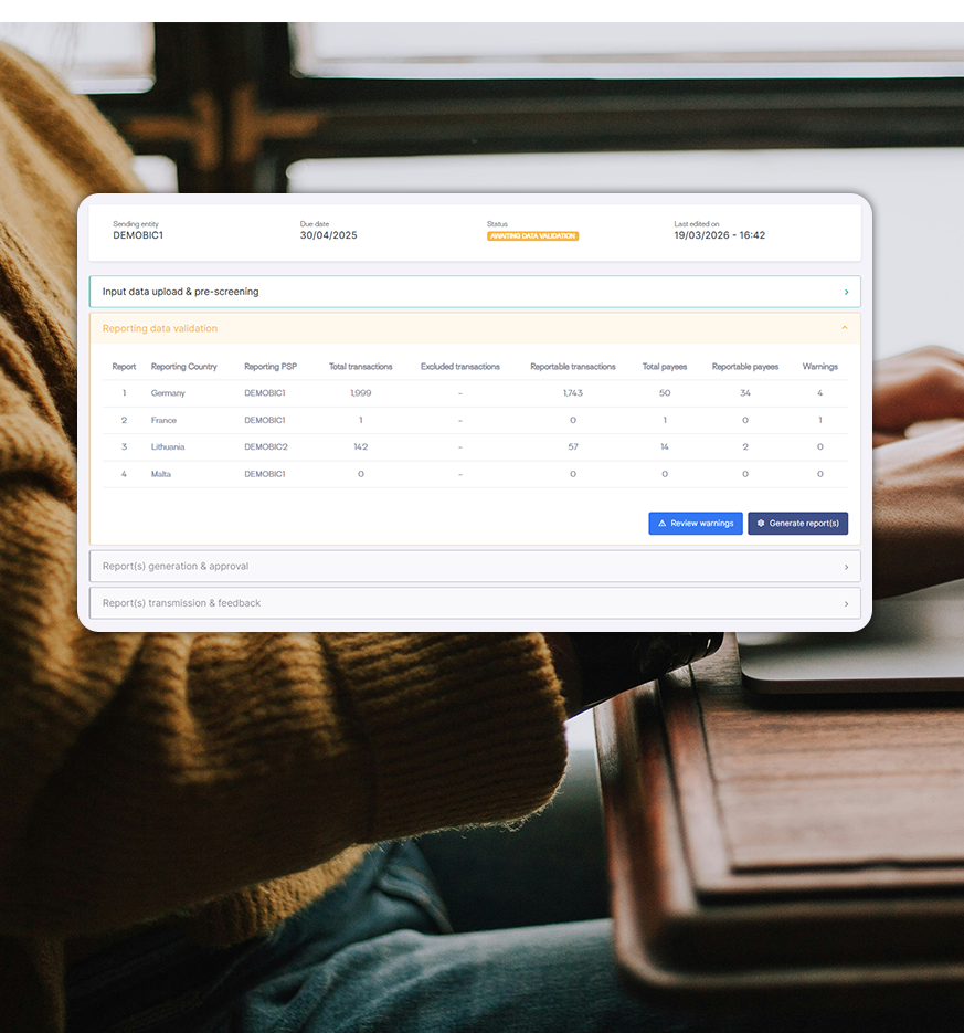 cesop reporting solution